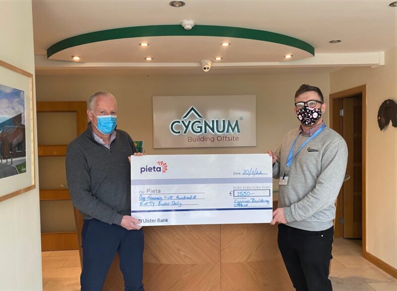 Cygnum Staff Fundraise for Pieta
