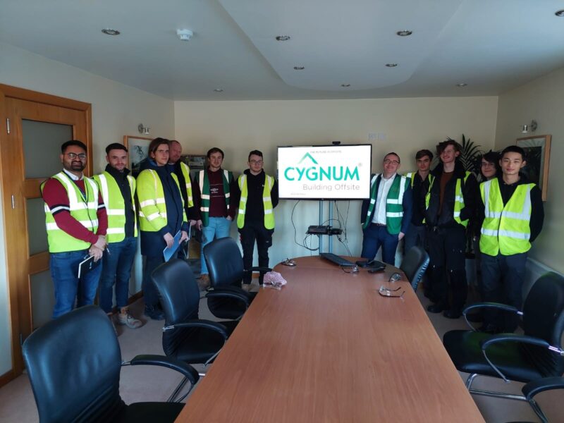 Manufacturing Tour with the Students from TUD
